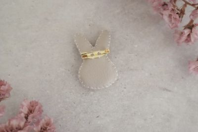 ブローチおまとめ　チャミュ 桜刺繍のブローチ40mm ブローチ まちゃぷ 通販 7075378｜Creema