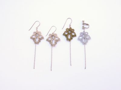 ＜filigne＞ｌｅａｆ　ピアス　ＫＩＴ