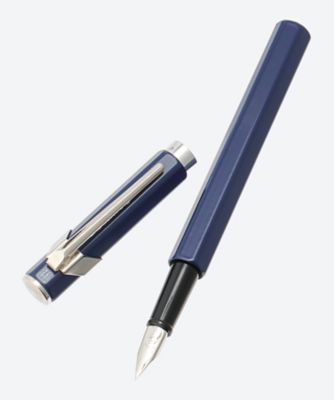 ＜CARAN D’ACHE＞７４７６【年内届】８４９万年筆　ブルー　字幅選択【福袋】