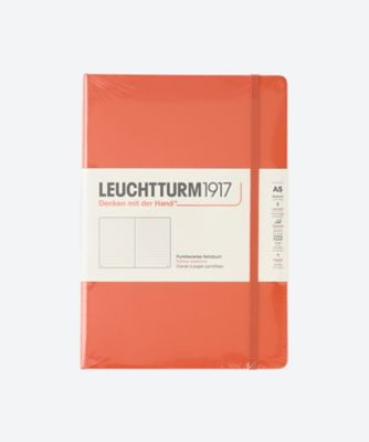 ＜LEUCHTTURM1917＞７４７０【年内届】ミディアム　Ａ５ノート　ハードカバー　フォックスレッド　ドット【福袋】
