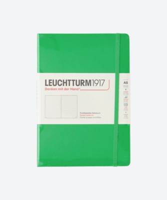 ＜LEUCHTTURM1917＞７４７３【年内届】ミディアム　Ａ５ノート　ハードカバー　スプリングリーフ　ドット【福袋】