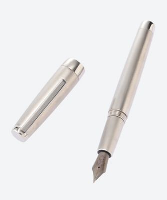 ＜ジャック・エルバン＞７４５９【年内届】＜ジャックエルバン＞　クリッパー万年筆　ミックスシルバー【福袋】