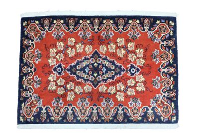 新品■ペルシア絨毯　ヤラメ　ウール100% 128x82cm 新品□ペルシア絨毯 ヤラメ ウール100% 128x82cm