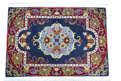 新品■ペルシア絨毯　ヤラメ　ウール100% 128x82cm 新品□ペルシア絨毯 ヤラメ ウール100% 128x82cm