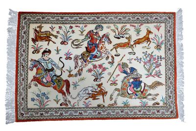 ＜PERSIA JAPAN＞７７１８【年明届】ペルシャ絨毯　クム【福袋】