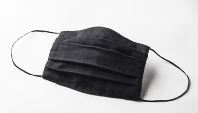 藍泥染めマスク