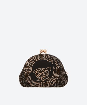 印傳屋×さんび＞甲州印伝 がま口財布 1104 | 印傳屋/ｲﾝﾃﾞﾝﾔ