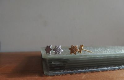 T.O.D/ティーオーディー 【受注生産商品】ピアス 麻の葉