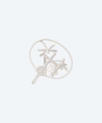 ＜T.O.D＞【受注生産商品】帯留　団扇　蜻蛉