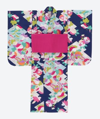 子どもゆかた　菊たちばな　