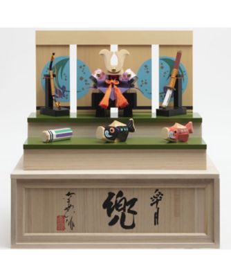 ＜久月＞【送料無料】伊予一刀彫　皐月兜