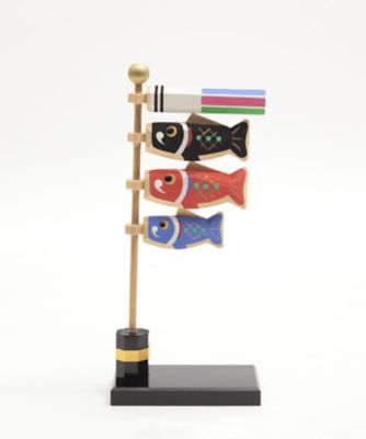 つるし鯉のぼり　波千鳥(新品未開封) 送料無料】伊予一刀彫 大空鯉のぼり | 久月/キュウゲツ | 三越伊勢丹