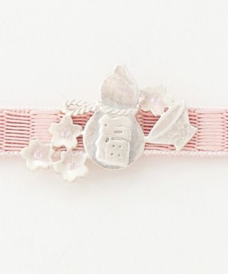 ＜T.O.D＞【受注生産商品】帯留　花見酒福