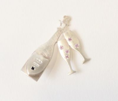 ＜T.O.D＞【受注生産商品】帯留　シャンパン　ロゼ