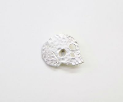 ＜T.O.D＞【受注生産商品】ピンバッジ　しゃれこうべ