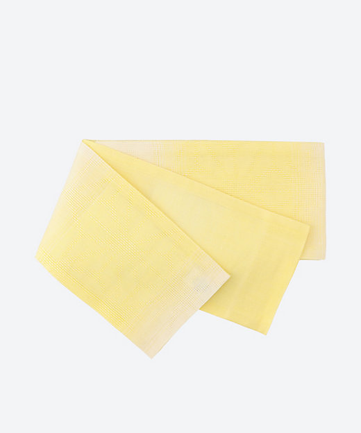 ＜三越伊勢丹/公式＞ 半巾帯 H762 麻の葉グラデーション yellow