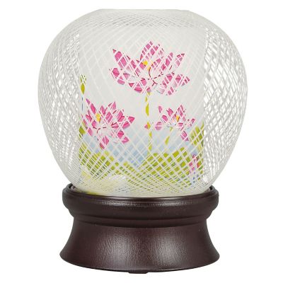 ＜盆提灯・行灯＞【ＥＣＮｏ．Ｆ－２４】花まゆ（蓮華）廻転付