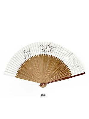 石塚智之手描き扇子『群馬』 | アトリエ・Kinami(石塚智之)/アトリエ