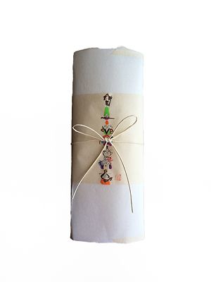 石塚智之手描き扇子『初午』 | アトリエ・Kinami(石塚智之)/アトリエ