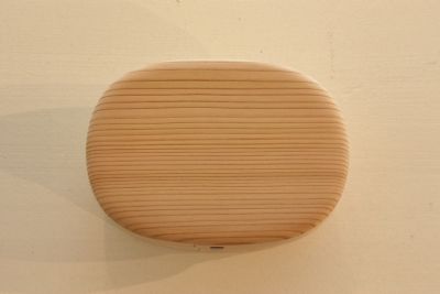 白木つくし弁当箱下段被せ蓋（底平）　