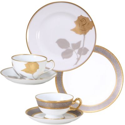 7618【年明届】金蝕ばら＆金白金蝕ぶどう ペアセット【福袋