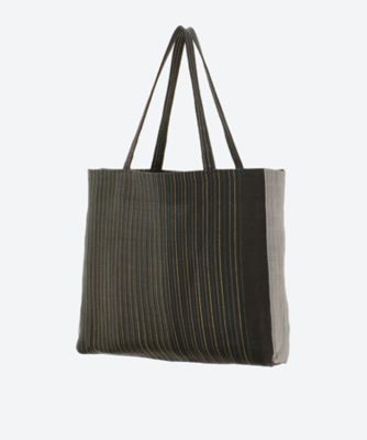 能登上布　トートバック　横型