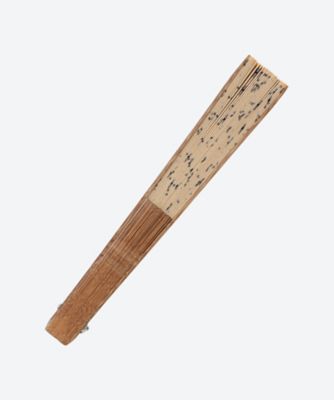 能登上布　扇子　ダイヤ十字絣