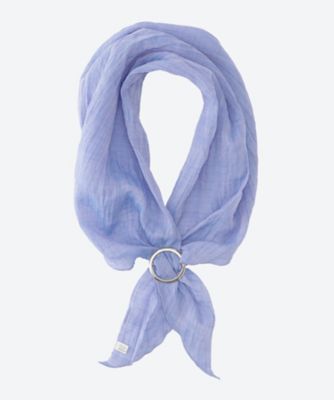 能登上布 スカーフ 雨絣 | 能登上布 YAMAZAKI NOTOJOFU/ﾉﾄｼﾞｮｳﾌ