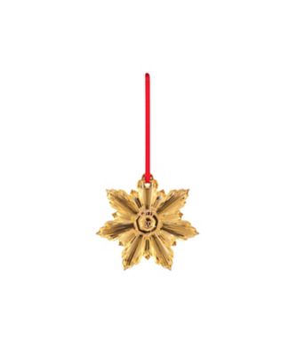 ＜Baccarat＞クリスマスオーナメント　２０２５　ゴールド（２８１７２７９）