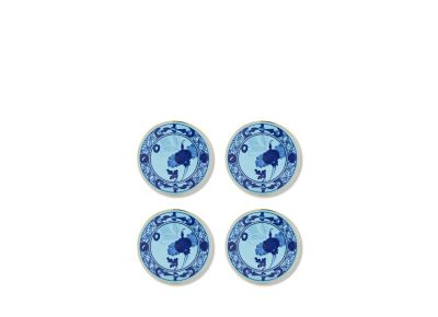 ＧＩＮＯＲＩ １７３５/ジノリ１７３５ オリエンテイタリアーノテゾーリ　イリス　コースター４枚セット
