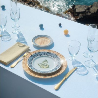 【最終値下げ】ジノリ1735 イルヴィアッジョ ネットゥーノ プレート 28cm イ ルヴィアッジョ ディ ネットゥーノ チャージャープレート