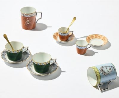 イ ルヴィアッジョ ディ ネットゥーノ マグカップ ライトブルー