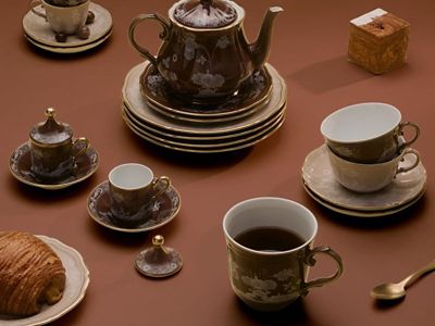 オリエンテイタリアーノ カスターニャ ティーカップ＆ソーサー