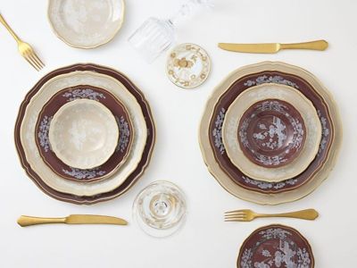 オリエンテイタリアーノ カスターニャ パスタプレート | GINORI