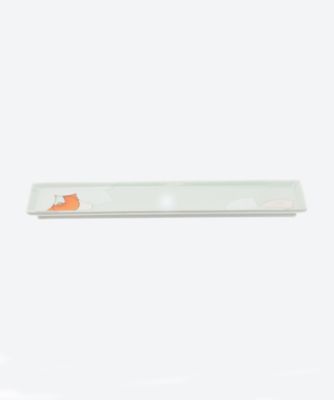 長皿「雪衾」
