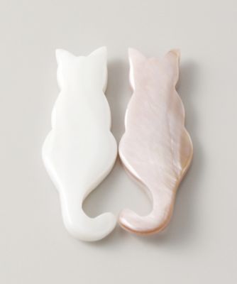 てふ/テフ 猫ハート型　箸置きセット（木箱入）