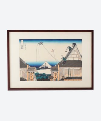 ドラえもん浮世絵　「富嶽三十六景・江都駿河町三井見世略図」　限定300部 ドラえもん浮世絵 「富嶽三十六景・江都駿河町三井見世略図