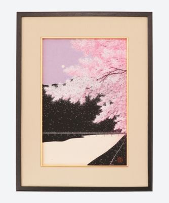 版画　加藤晃秀作品　清水寺 No.032 秋景清水寺ー加藤晃秀 木版画 Teruhide Katoー | 芸艸堂