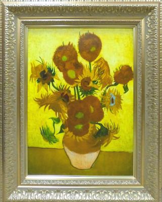 当店の記念日 GOGH VAN アートプリント ） 美品 （ 」 ひまわり