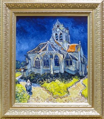 ＜Vincent Willem van Gogh＞【お取り寄せ】教会（キャンバスエディション・ＳＴＵＤＩＯ　ＡＲＴ　ＷＡＬＫ　ＵＳＡ制作）