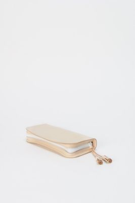 ＜Hender Scheme＞ｚｉｐ　ｐｅｎ　ｃａｓｅ　ｎａｔｕｒａｌ／ｗｈｉｔｅ　