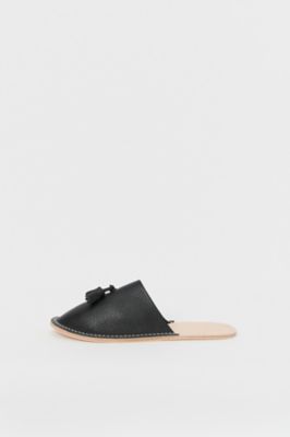 ｌｅａｔｈｅｒ　ｓｌｉｐｐｅｒ　ブラック　Ｍ