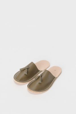 ＜三越伊勢丹/公式＞ Hender Scheme/エンダースキーマ leather slipper トープ 靴【三越伊勢丹/公式】