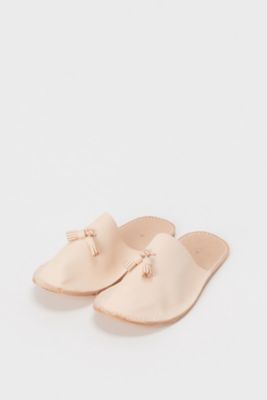 新品未使用エンダースキーマleather slipper Mサイズ leather slipper ナチュラル M | Hender Scheme