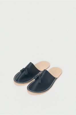 ＜Hender Scheme＞ｌｅａｔｈｅｒ　ｓｌｉｐｐｅｒ　ネービーブルー　Ｍ