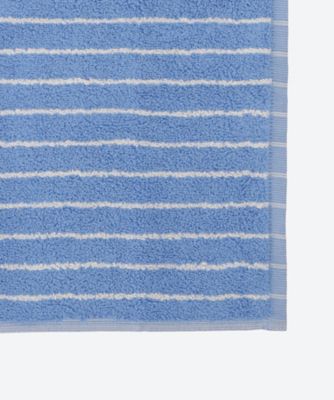 ウォッシュクロス　３０×３０ｃｍ　Ｃｌｅａｒ　Ｂｌｕｅ　Ｓｔｒｉｐｅｓ