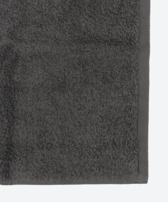 ゲストタオル　３０×５０ｃｍ　Ｃｈａｒｃｏａｌ　Ｇｒｅｙ
