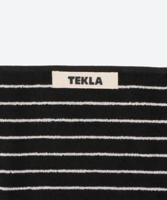 ゲストタオル　３０×５０ｃｍ　Ｂｌａｃｋ　Ｓｔｒｉｐｅｓ