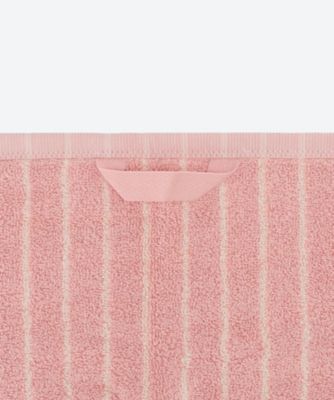 ゲストタオル　３０×５０ｃｍ　Ｓｈａｄｅｄ　Ｐｉｎｋ　Ｓｔｒｉｐｅｓ
