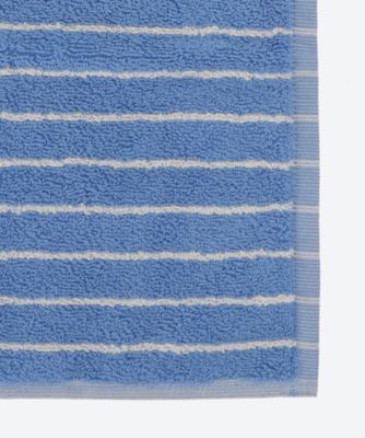 ゲストタオル　３０×５０ｃｍ　Ｃｌｅａｒ　Ｂｌｕｅ　Ｓｔｒｉｐｅｓ